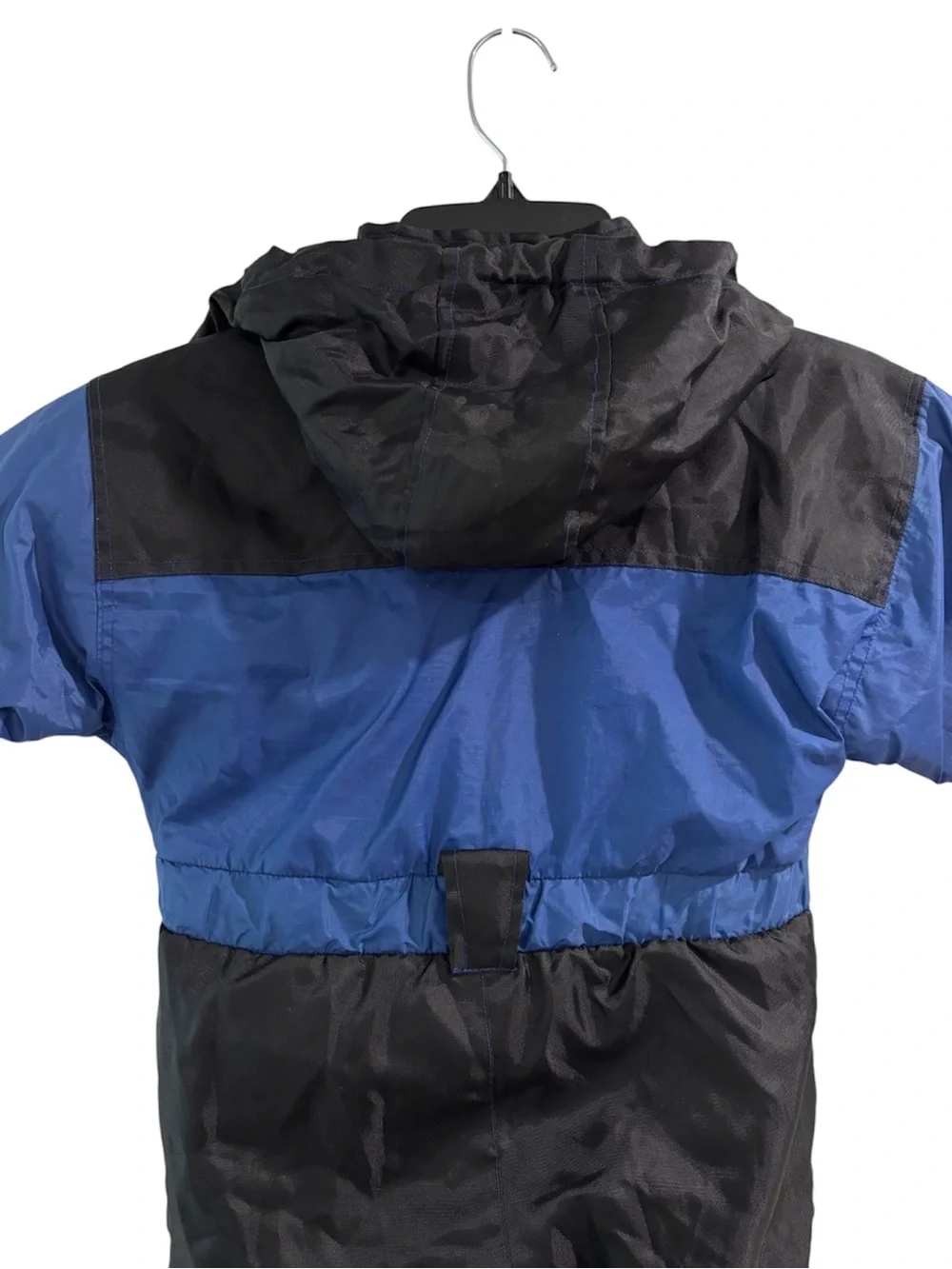 Swiss Alps One Piece Snowsuit Blue Black Cold Weather Snow Gear Toddler Size 3T